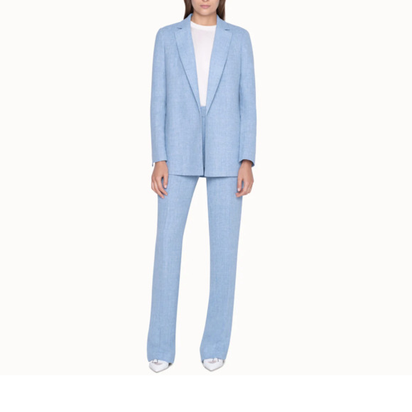 Vintage - Emma James | Linen Blend Trousers - Picture 2 of 7